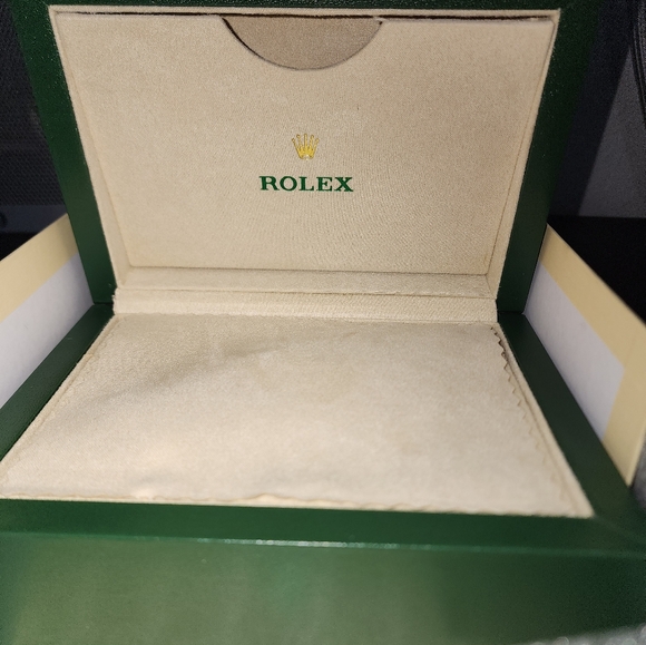 empty rolex watch box/ packaging